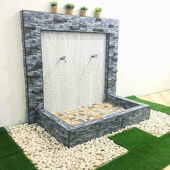 desain tempat wudhu minimalis